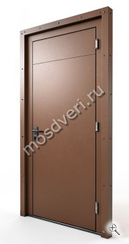 Квартирная дверь с порошком эконом класса - купить от производителя Мосдвери Квартирная дверь с порошком эконом класса